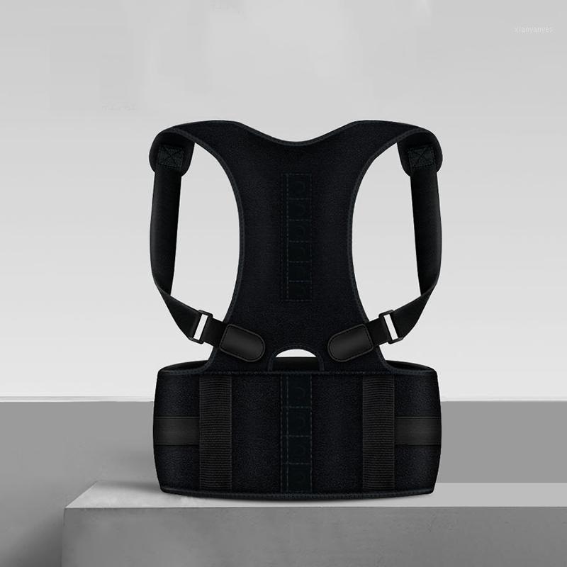 Adjustable Orthopedic Back Posture Support Braces Belt Corrector Posture Magnetic Corrector Shoulder Support Belt1, Black
Adjustable Orthopedic Back Posture Support Braces Belt Corrector Posture Magnetic Corrector Shoulder Support Belt1, Black
