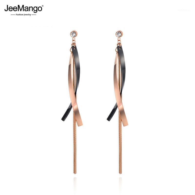JeeMango Classic Titanium Steel Geometric Tassel Earrings Jewelry Rose Gold Color Stud Earrings For Women Oorbellen JE180281
JeeMango Classic Titanium Steel Geometric Tassel Earrings Jewelry Rose Gold Color Stud Earrings For Women Oorbellen JE180281