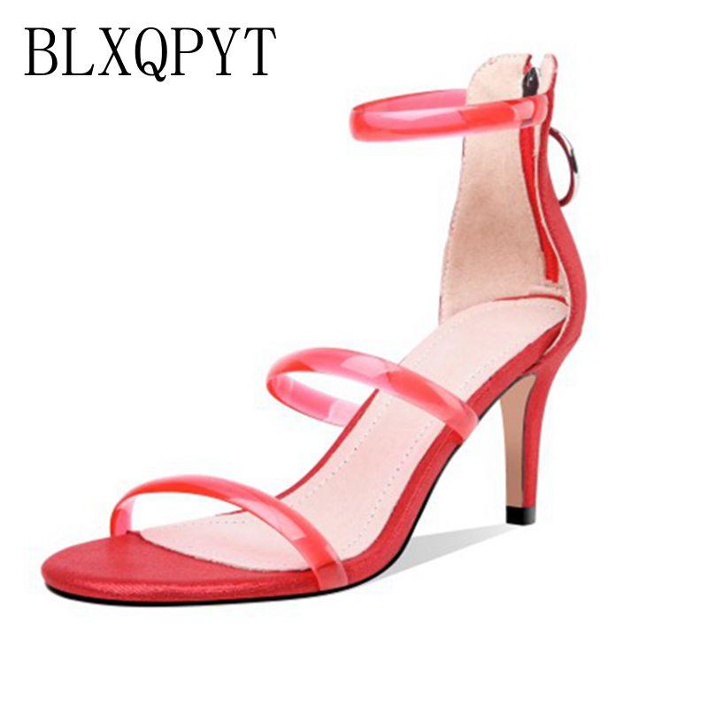 BLXQPYT Sandalias Mujer super Size 34-46 Shoes Women Sandals High 7.5cm Heels Sapato Feminino Summer Style Chaussure Femme 888-6, Red
BLXQPYT Sandalias Mujer super Size 34-46 Shoes Women Sandals High 7.5cm Heels Sapato Feminino Summer Style Chaussure Femme 888-6, Red