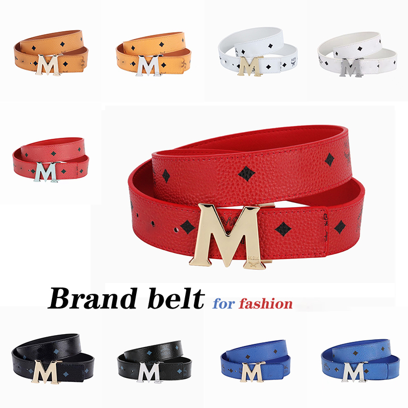 Famous brand fashion letter M buckle men's&women's waist belt designer classic luxury top quality girdle wholesale black white red blue yellow belt for party wedding
Famous brand fashion letter M buckle men's&women's waist belt designer classic luxury top quality girdle wholesale black white red blue yellow belt for party wedding
