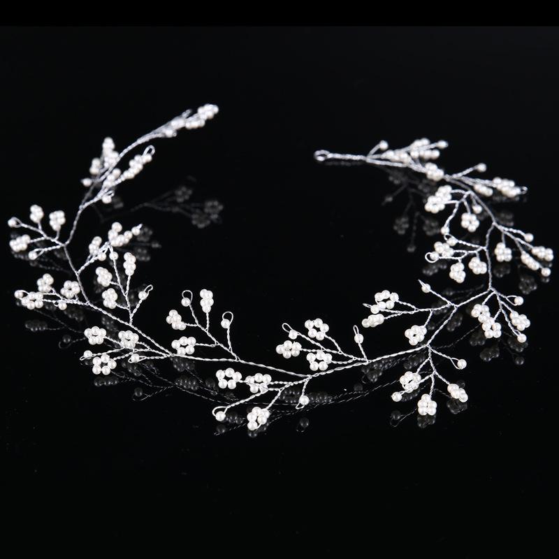 FORSEVEN Women Silver Color Bridal Headband Headdress Wholesale Pearl Bride Wedding Headpiece Hair Jewelry Ornaments BH
FORSEVEN Women Silver Color Bridal Headband Headdress Wholesale Pearl Bride Wedding Headpiece Hair Jewelry Ornaments BH