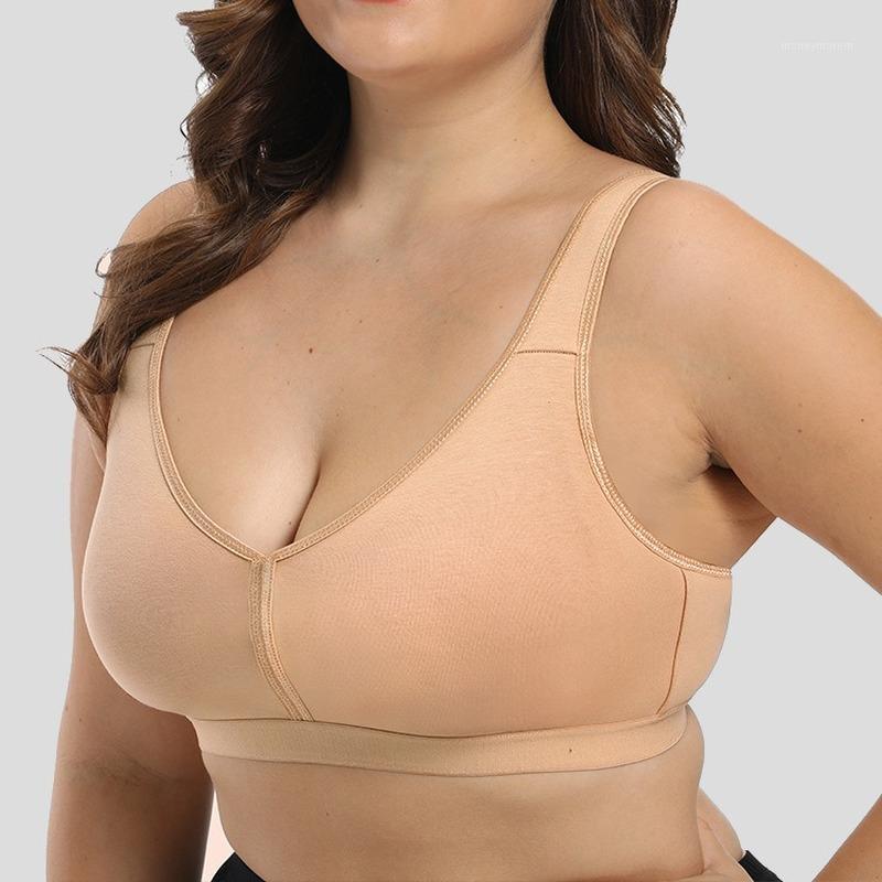Women's large size cotton bra thin section underwear fashion bra no steel ring seamless breathable comfortable underwear1, Beige
Women's large size cotton bra thin section underwear fashion bra no steel ring seamless breathable comfortable underwear1, Beige