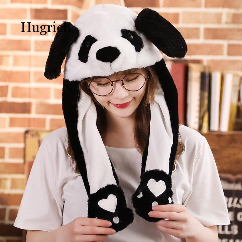 Girls Animals Ear Moving Jumping Hats Children Women Warm Plush Winter Caps Kids Cute Fuzzy Pinch Airbag Funny Hats, Pink
Girls Animals Ear Moving Jumping Hats Children Women Warm Plush Winter Caps Kids Cute Fuzzy Pinch Airbag Funny Hats, Pink