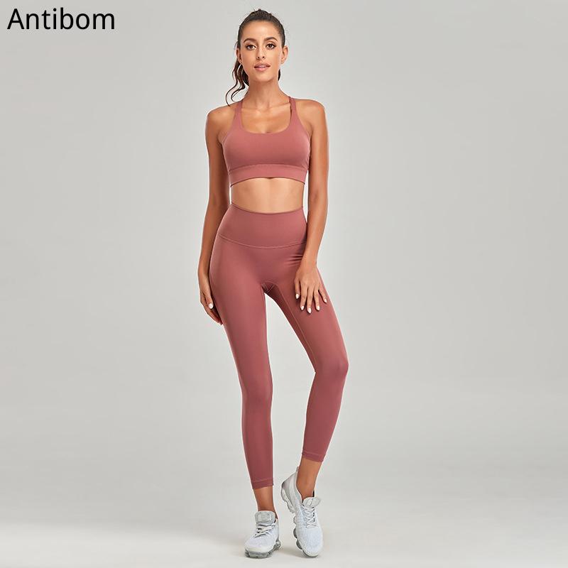 Antibom Yoga Tracksuit Women Fitness Fitness Gym Set High Waist Legging Strap Sports Bra Solid Color Activewear Skinny Soft, Black
Antibom Yoga Tracksuit Women Fitness Fitness Gym Set High Waist Legging Strap Sports Bra Solid Color Activewear Skinny Soft, Black