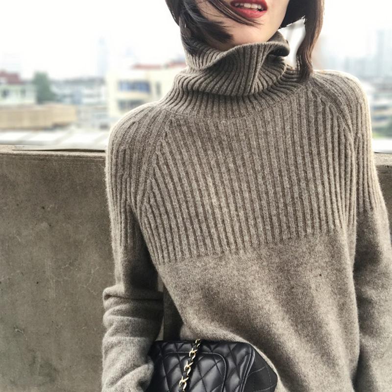 New Sweater Women Turtleneck Pullovers Solid Stretch Striped Korean Top Knit Plus Size Harajuku Fall 2020 Autumn Winter Clothes, Black
New Sweater Women Turtleneck Pullovers Solid Stretch Striped Korean Top Knit Plus Size Harajuku Fall 2020 Autumn Winter Clothes, Black