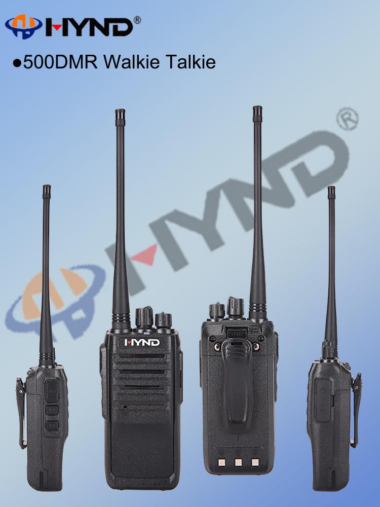 Hot Sale HYND 500(DMR) Factory cost-effective business Digital dmr two-way radio 5w Walkie Talkie
Hot Sale HYND 500(DMR) Factory cost-effective business Digital dmr two-way radio 5w Walkie Talkie