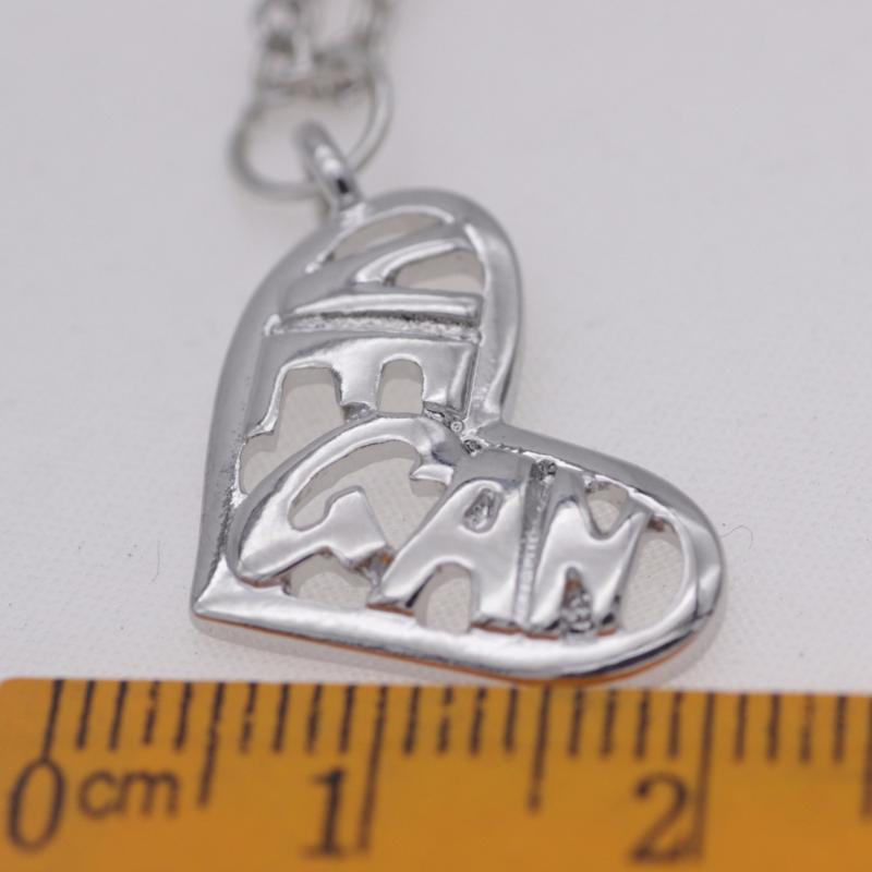 2020 Newest Arrived Vegan Pendant Necklace Heart Letter "Vegan" Jewelry Vegetarian Gift I am a Vegetarian YLQ0535
2020 Newest Arrived Vegan Pendant Necklace Heart Letter "Vegan" Jewelry Vegetarian Gift I am a Vegetarian YLQ0535