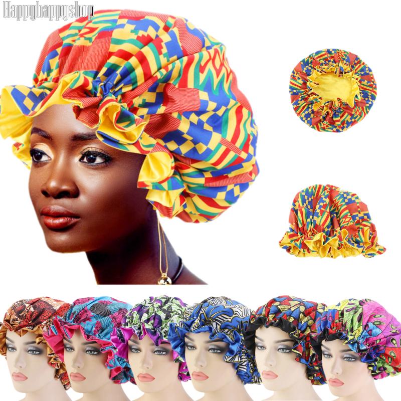 Double Layer Women Extra Large Satin Bonnet African Pattern Hair Loss Cap Night Sleep Hat India Headwrap Muslim Turban Headscarf, Black
Double Layer Women Extra Large Satin Bonnet African Pattern Hair Loss Cap Night Sleep Hat India Headwrap Muslim Turban Headscarf, Black