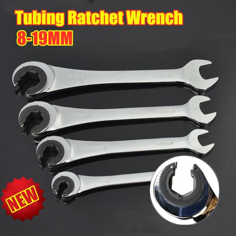 RatchetFix Tubing Ratchet Wrench with Flexible Head 8MM-19MM Car Hand Maintain Repair Tool Hand Operated Tools
RatchetFix Tubing Ratchet Wrench with Flexible Head 8MM-19MM Car Hand Maintain Repair Tool Hand Operated Tools