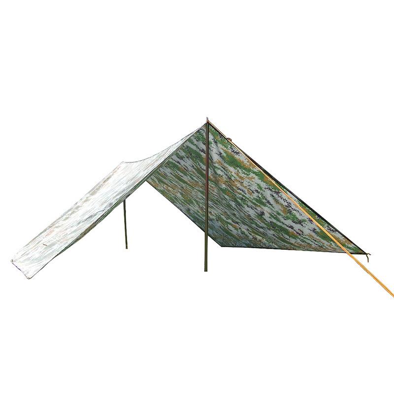 Wear Resistant Oxford Camouflage Beach Tent Ground Cloth Windproof Rain Sunshade Sky Screen Barbecue Waterproof Mat 3X3M Tarp
Wear Resistant Oxford Camouflage Beach Tent Ground Cloth Windproof Rain Sunshade Sky Screen Barbecue Waterproof Mat 3X3M Tarp