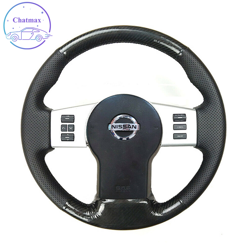 DIY Private Custom Car Steering Wheel Cover For Nissan Xterra Pathfinder Frontier 05-12 Hand Sewing Carbon Fiber Leather Holder Decoration
DIY Private Custom Car Steering Wheel Cover For Nissan Xterra Pathfinder Frontier 05-12 Hand Sewing Carbon Fiber Leather Holder Decoration