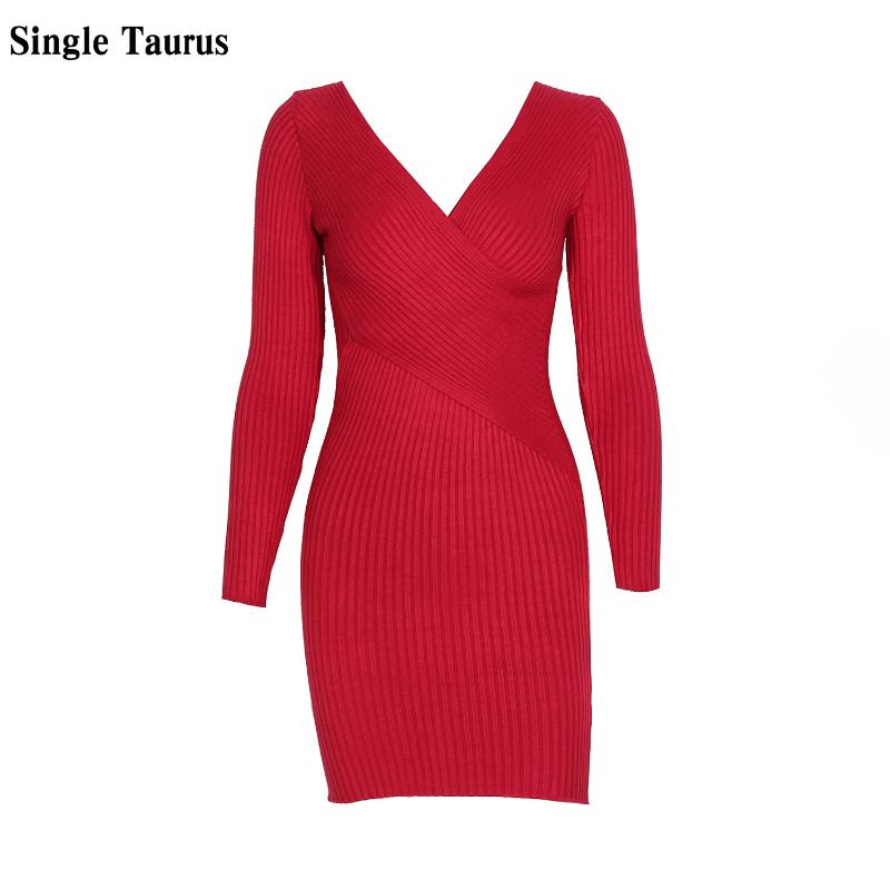 Sexy Club Bodycon Dress for Women 2021 Fall Winter Red Knitted Sweater Mini Woman Dresses Long Sleeve Veck Sexy Robe Femme, Black
Sexy Club Bodycon Dress for Women 2021 Fall Winter Red Knitted Sweater Mini Woman Dresses Long Sleeve Veck Sexy Robe Femme, Black