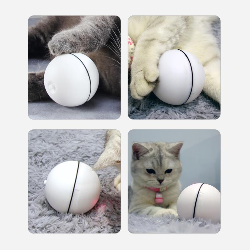 Cat Toy Rolling Ball Auto Roll Around Led Red Light Motion Activated Ball Interesting Pet Interactive Toy Easily Push Control
Cat Toy Rolling Ball Auto Roll Around Led Red Light Motion Activated Ball Interesting Pet Interactive Toy Easily Push Control