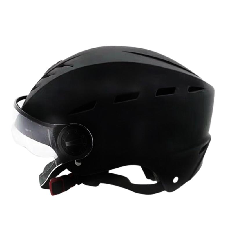 Unisex Lightweight Portable Riding Helmet Head Protector Summer Half Cover Cycling ABS Anti Impact Breathable Adult Adjsutable, As pic
Unisex Lightweight Portable Riding Helmet Head Protector Summer Half Cover Cycling ABS Anti Impact Breathable Adult Adjsutable, As pic
