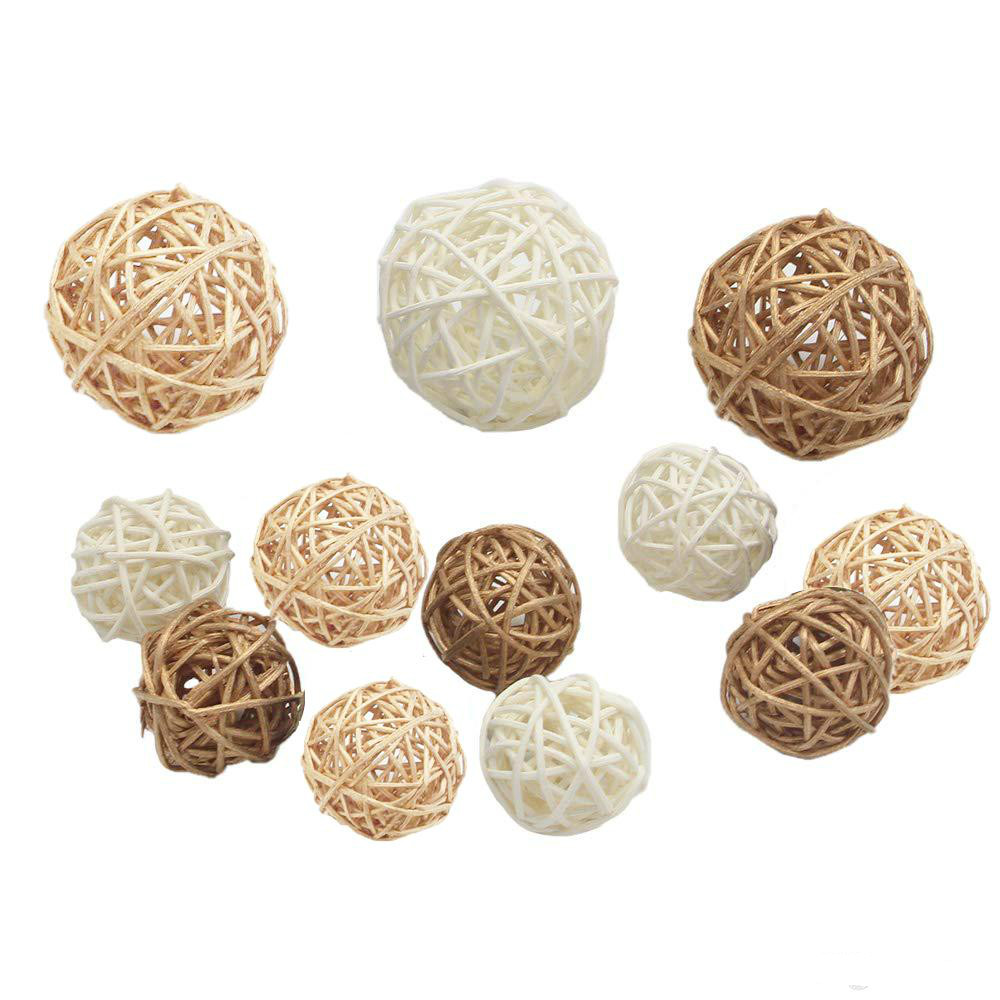 Handmade Rattan Wicker Ball Rustic Spheres Balls for Christmas Wedding Home Party DIY Decor Child Pet Toys Table Vase Filler DHL fast
Handmade Rattan Wicker Ball Rustic Spheres Balls for Christmas Wedding Home Party DIY Decor Child Pet Toys Table Vase Filler DHL fast