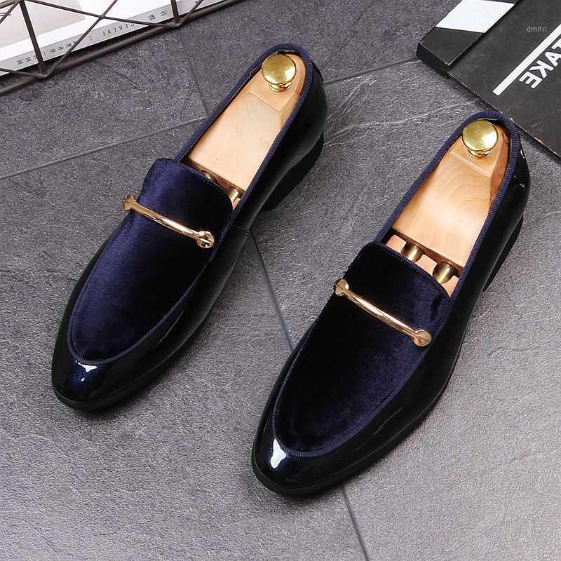 CIMIM Casual Shoes Men Loafers 2018 Men Dress Shoes Leather Business Office Fashion Flock Formal Wedding1, Blue
CIMIM Casual Shoes Men Loafers 2018 Men Dress Shoes Leather Business Office Fashion Flock Formal Wedding1, Blue
