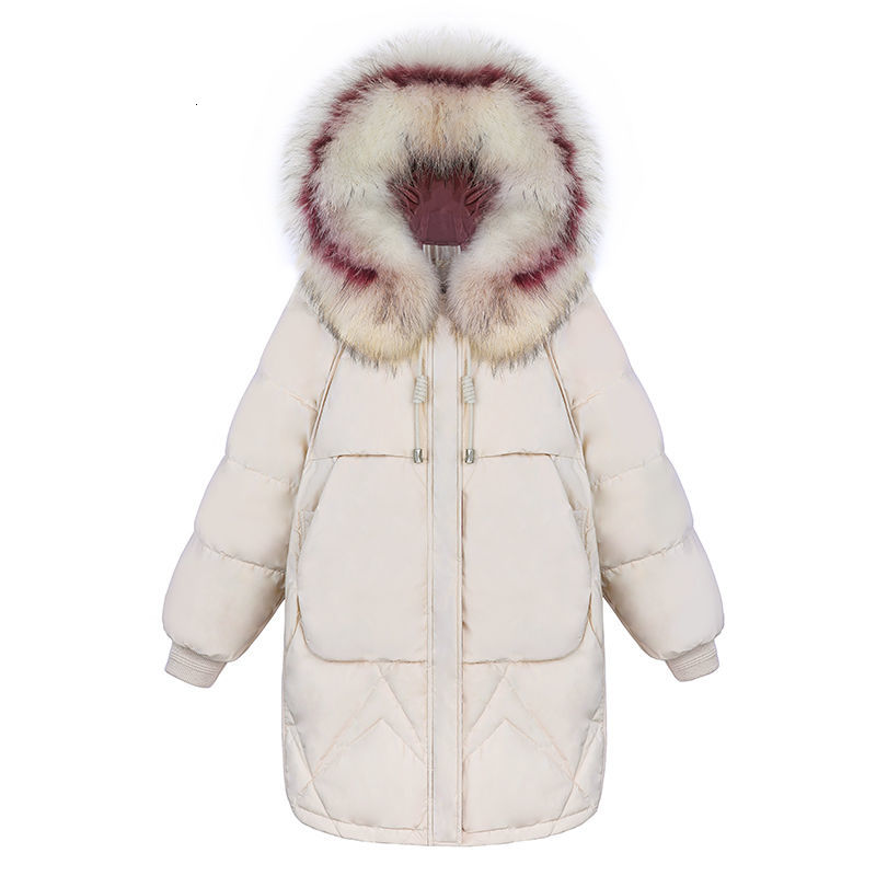 2021 New Coat Parkas Mujer Winter Women Fur Collar Hooded Parka Veste Femme Cotton Streetwear Padded Jacket 5bfs, Black
2021 New Coat Parkas Mujer Winter Women Fur Collar Hooded Parka Veste Femme Cotton Streetwear Padded Jacket 5bfs, Black