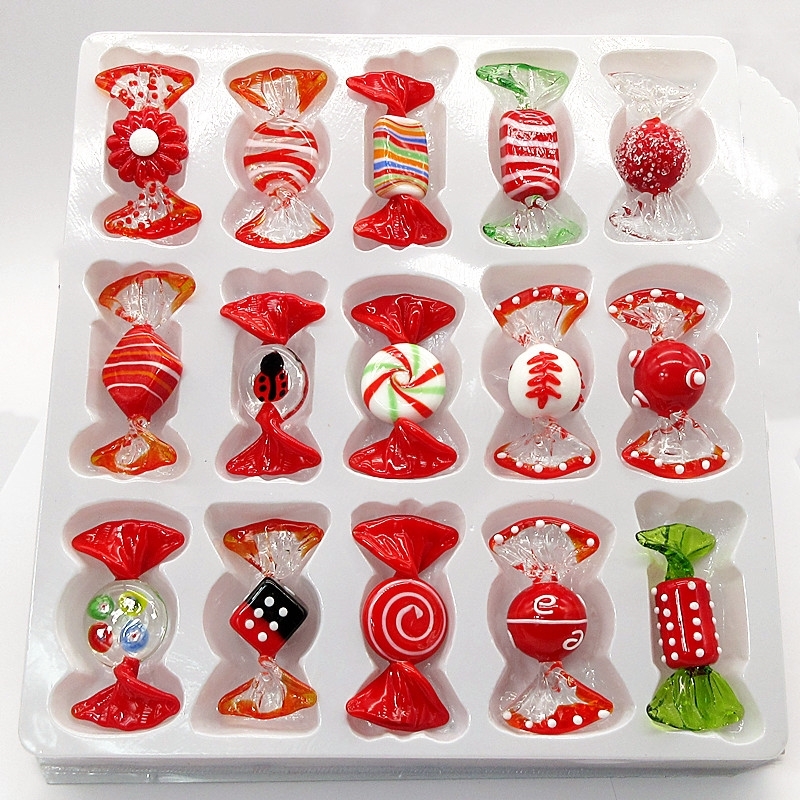 15 Pcs MURANO handmade red Glass Candy Art, Christmas Ornament Pendant Room Table Decor, Home Decor accessories, Party Favors 201203
15 Pcs MURANO handmade red Glass Candy Art, Christmas Ornament Pendant Room Table Decor, Home Decor accessories, Party Favors 201203