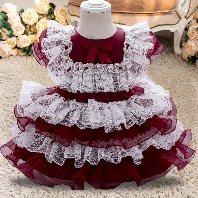 PLBBFZ Flower Dress Girls 1st Birthday Party Wedding Lace Tutu Girl Dress Baby Girl Princess Vestido Infantil Christmas Costume, Purple
PLBBFZ Flower Dress Girls 1st Birthday Party Wedding Lace Tutu Girl Dress Baby Girl Princess Vestido Infantil Christmas Costume, Purple