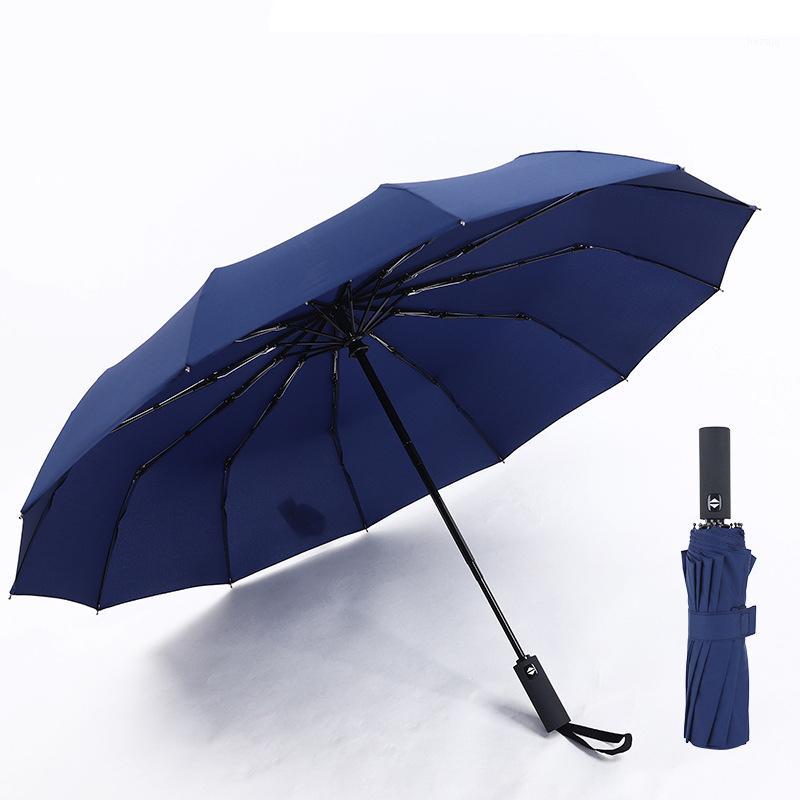 105CM 12 Spokes Fully Automatic Umbrella Three Folding 210Pongee Strong Windproof Umbrella For Business Men Women W1
105CM 12 Spokes Fully Automatic Umbrella Three Folding 210Pongee Strong Windproof Umbrella For Business Men Women W1