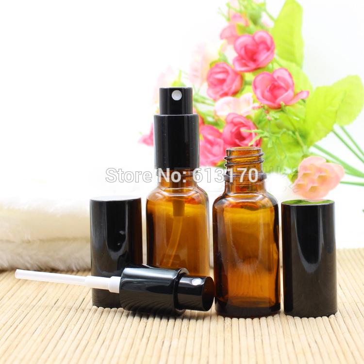 20ml Empty Glass Spray Bottle with Black,Gold,Silver cap Amber Sprayer Atomizer bottle for essential oils
20ml Empty Glass Spray Bottle with Black,Gold,Silver cap Amber Sprayer Atomizer bottle for essential oils