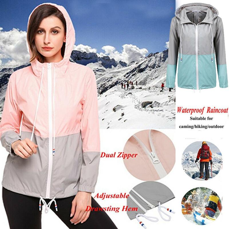 Women' Outdoor Travel Jacket Windproof Waterproof Fashion Zip Hooded Coat Raincoat Forest Wilderness Urban Life Clothes NEW, Gray
Women' Outdoor Travel Jacket Windproof Waterproof Fashion Zip Hooded Coat Raincoat Forest Wilderness Urban Life Clothes NEW, Gray