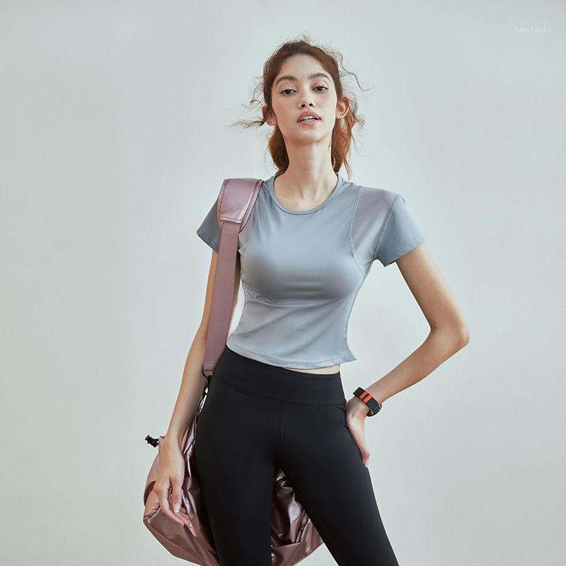 Yoga Clothes Women' Summer Thin Slim Navel Short-Sleeved T-shirt Quick-Drying Half-Sleeve Fitness Clothes Running Training1, White
Yoga Clothes Women' Summer Thin Slim Navel Short-Sleeved T-shirt Quick-Drying Half-Sleeve Fitness Clothes Running Training1, White