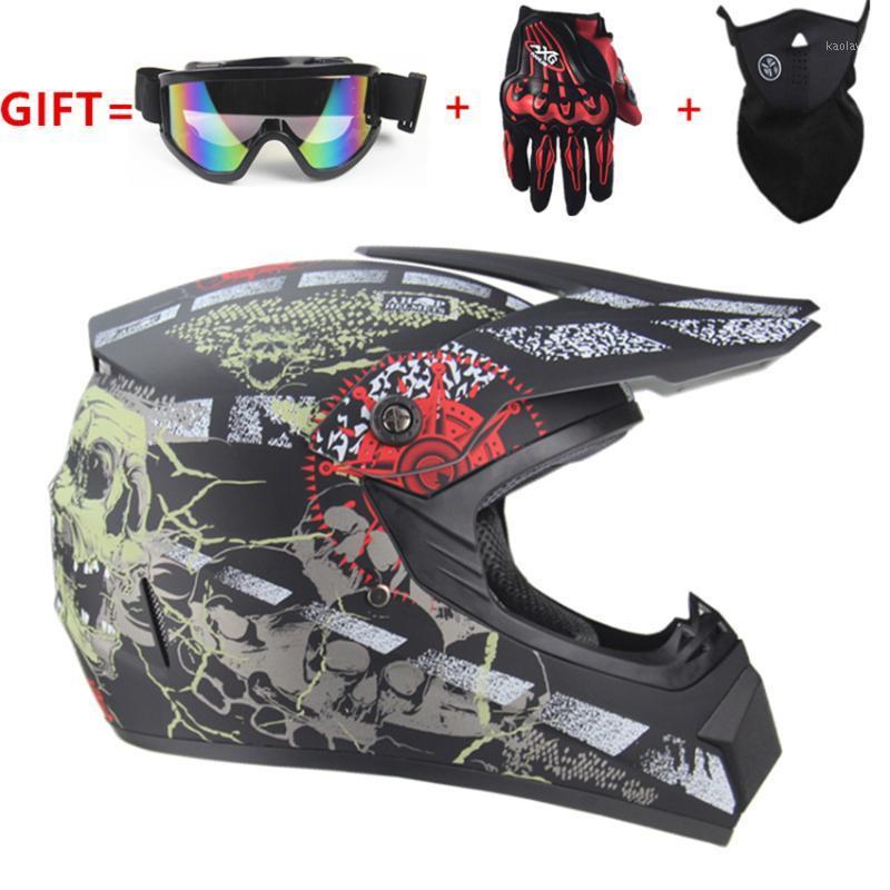 Men and Women Cool Four Seasons Motocross Helmet Dirt Bike Helmet Mountain Bike Crash Include Goggles Gloves Mask1, Hel-001
Men and Women Cool Four Seasons Motocross Helmet Dirt Bike Helmet Mountain Bike Crash Include Goggles Gloves Mask1, Hel-001