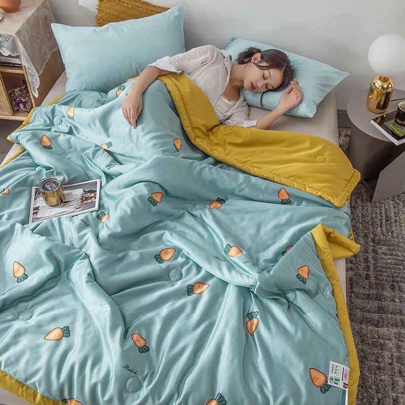 Ice silk summer cool by double summer air conditioning is washable single thin bed, 03
Ice silk summer cool by double summer air conditioning is washable single thin bed, 03