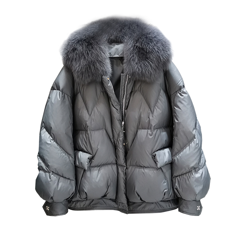 2021 New Great Regal Fur Collar Winter Jacket 90% White under Women's Coat Thicken Warm Parka T1M4, Black
2021 New Great Regal Fur Collar Winter Jacket 90% White under Women's Coat Thicken Warm Parka T1M4, Black
