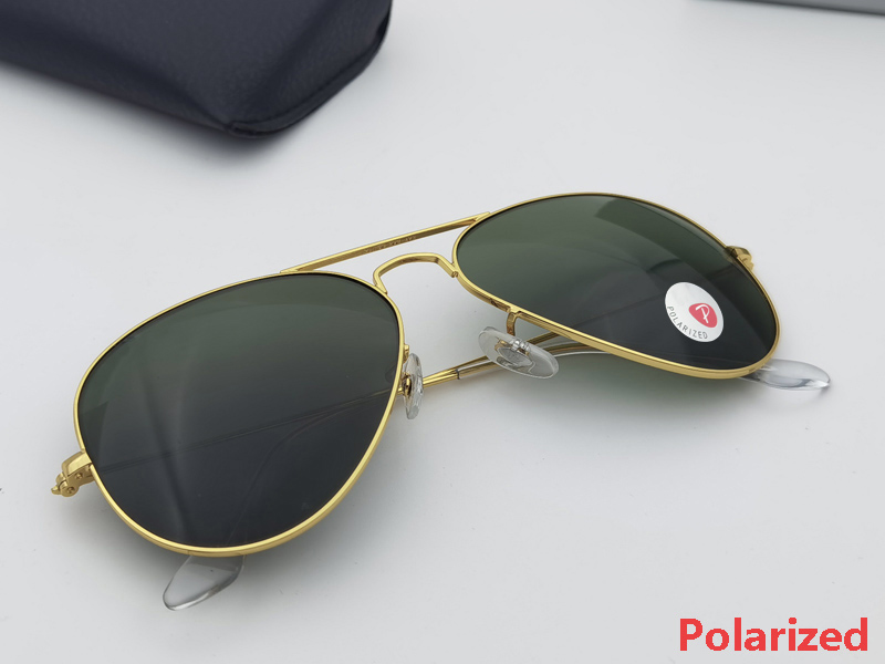 Polarized Pilot Aviation Sunglasses real quality 58mm 62mm Metal Frame Men woman Brand Design Male Sun Glasses Driving gafas with free leather case
Polarized Pilot Aviation Sunglasses real quality 58mm 62mm Metal Frame Men woman Brand Design Male Sun Glasses Driving gafas with free leather case