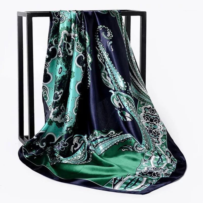Silk Scarves Women Foulard 90*90cm Square Head Hijab Scarf Ladies chiffon hijab Shawl wrap muffler pareo Bandanna female winter1
Silk Scarves Women Foulard 90*90cm Square Head Hijab Scarf Ladies chiffon hijab Shawl wrap muffler pareo Bandanna female winter1