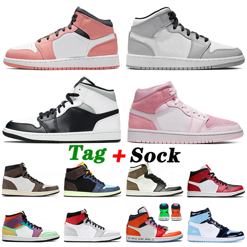 Wholesale 2021 Top Quality Jumpman 1 1s Basketball Shoes Mens Womens Mid Pink Quartz Light Smoke Grey Obsidian Trainers Sneakers 36-46, D29 court purple white 36-46
Wholesale 2021 Top Quality Jumpman 1 1s Basketball Shoes Mens Womens Mid Pink Quartz Light Smoke Grey Obsidian Trainers Sneakers 36-46, D29 court purple white 36-46