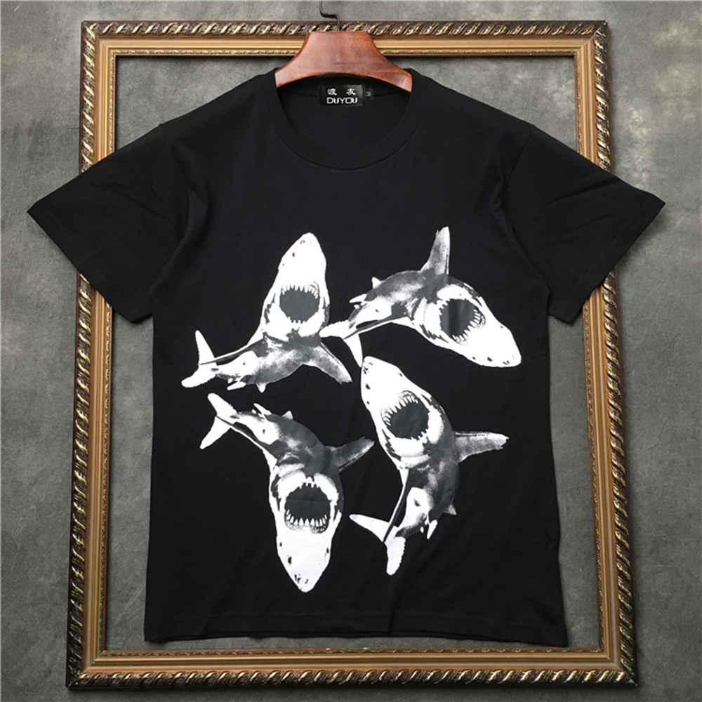 Men's Short-sleeved T-shirt Black Shark Swarm Print Women Shirts|streetwear 2191001532 3lj6
Men's Short-sleeved T-shirt Black Shark Swarm Print Women Shirts|streetwear 2191001532 3lj6