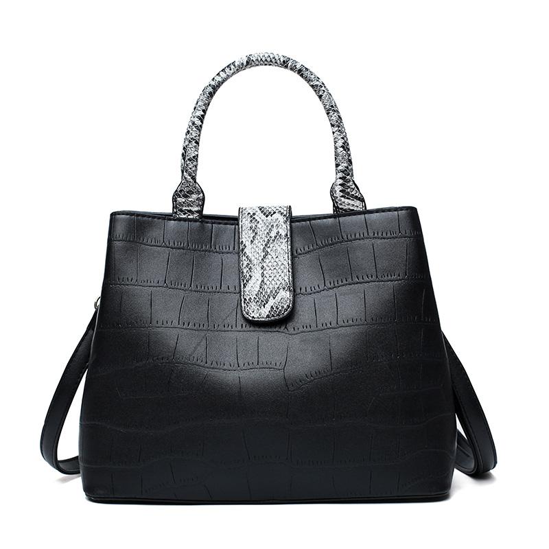 Women bag Crocodile Pattern Women Leather Handbags Luxury Lady Hand Bags With Purse Pocket messenger bag Big Tote Sac Bols, Black
Women bag Crocodile Pattern Women Leather Handbags Luxury Lady Hand Bags With Purse Pocket messenger bag Big Tote Sac Bols, Black