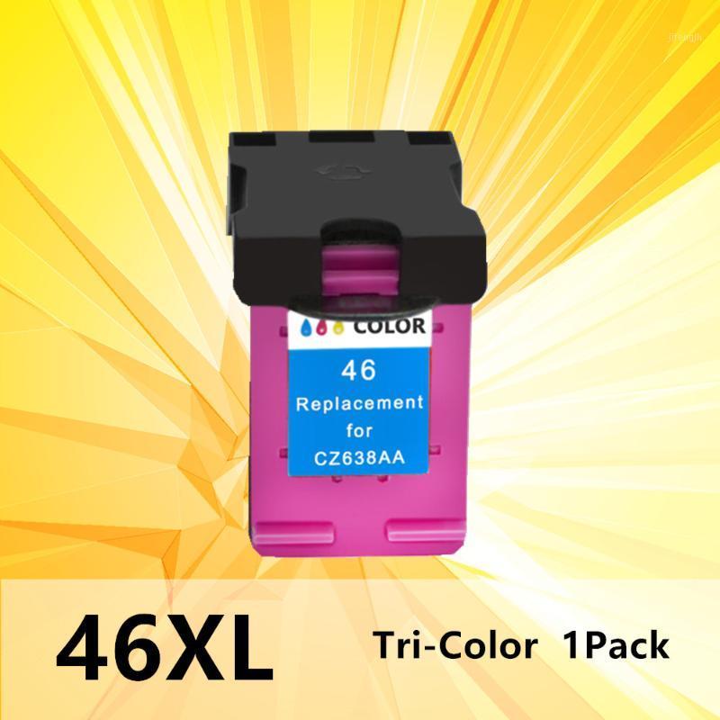 46XL Ink Cartridge 46 XL Color For 46 for DeskJet 2520hc 2020hc 2025hc 2029 2529 4729 Printer CZ637 CZ6381 
46XL Ink Cartridge 46 XL Color For 46 for DeskJet 2520hc 2020hc 2025hc 2029 2529 4729 Printer CZ637 CZ6381