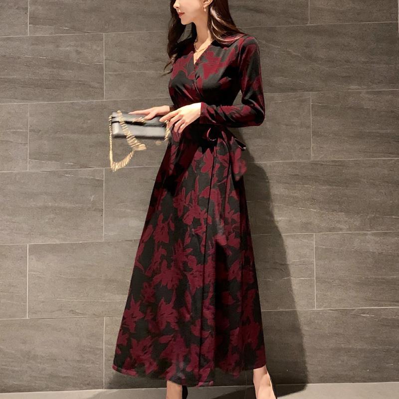 long maxi dress for women elegant flower print dresses long sleeve v neck empire wedding guest robe vestidos, Black;gray
long maxi dress for women elegant flower print dresses long sleeve v neck empire wedding guest robe vestidos, Black;gray