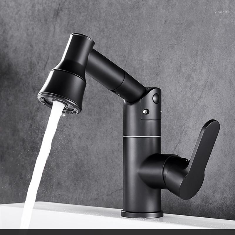 Basin Sink Faucet Bathroom Copper Faucet Black Mixer Toilet Hot And Cold Single Handle Pull Out Rotation Tap Chrome Deck Mounted1
Basin Sink Faucet Bathroom Copper Faucet Black Mixer Toilet Hot And Cold Single Handle Pull Out Rotation Tap Chrome Deck Mounted1