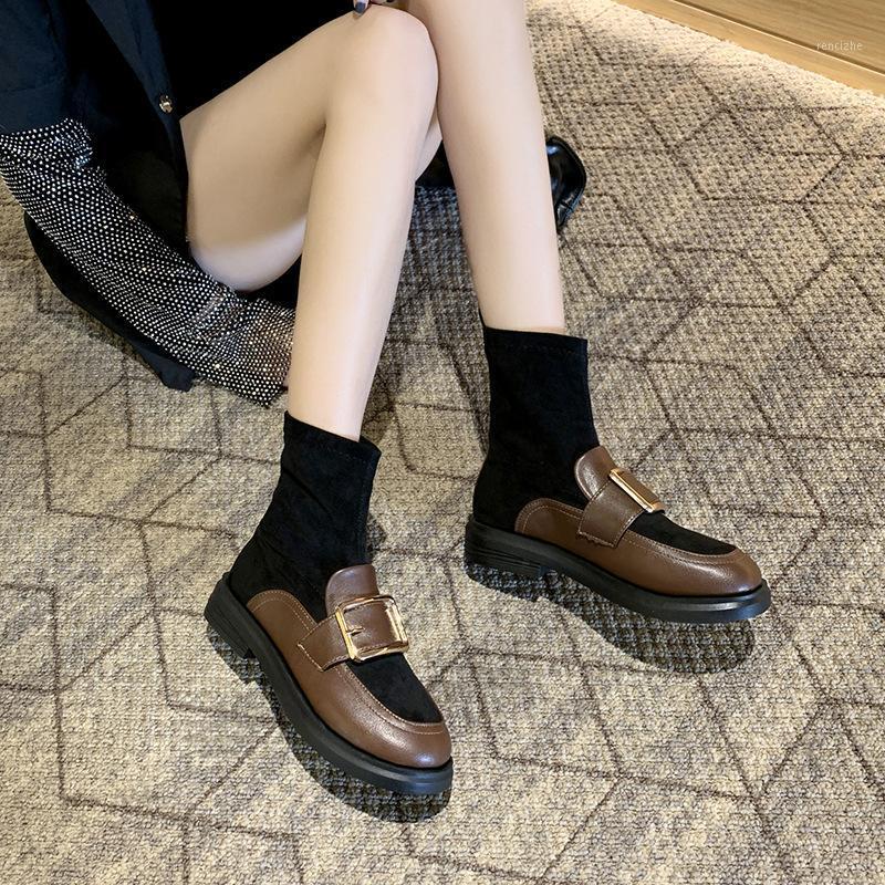 Lolita Boots Brand Women's Shoes Round Toe Winter Footwear Fashion Autumn Mid Calf Rock Rubber Mid-Calf Ladies 2020 Low1
Lolita Boots Brand Women's Shoes Round Toe Winter Footwear Fashion Autumn Mid Calf Rock Rubber Mid-Calf Ladies 2020 Low1