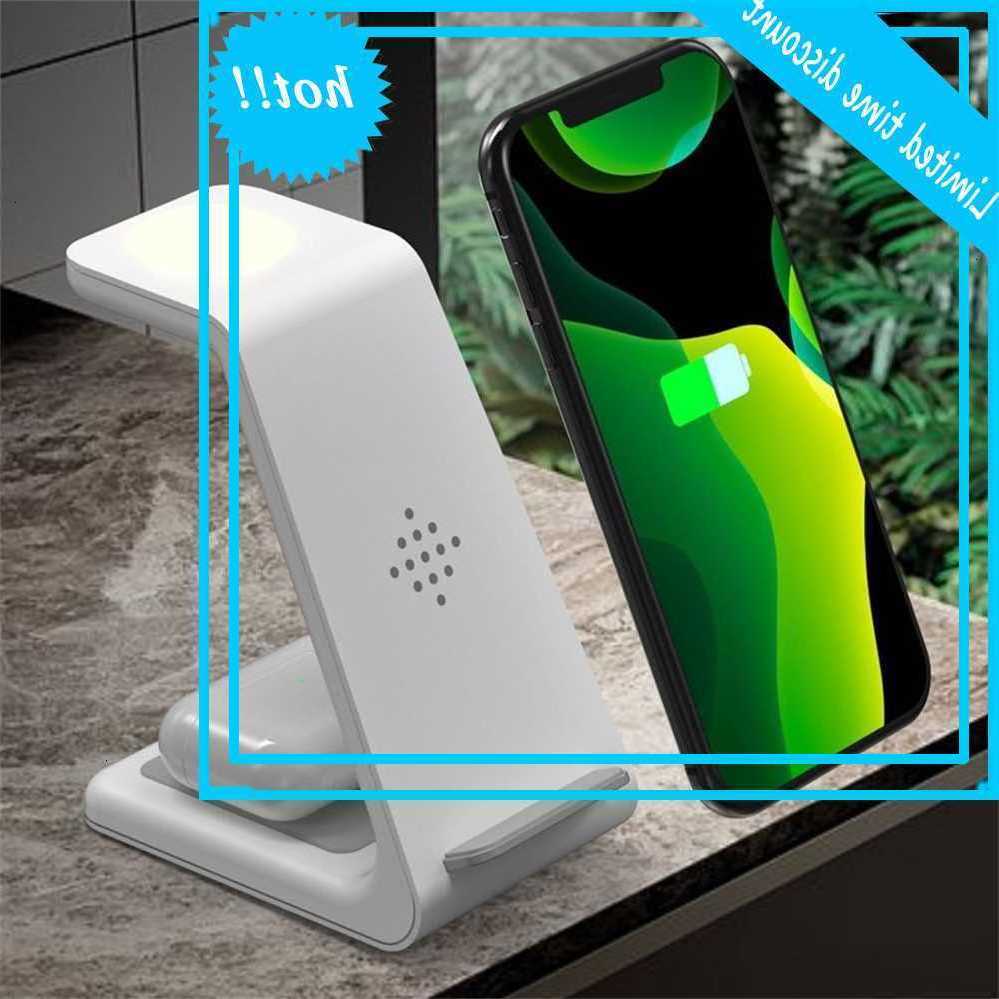 3 In 1 Stand With Night Light Iphone 12 11 Samsung S10 S9 Wireless Charger Dock Station For Airpods Pro
3 In 1 Stand With Night Light Iphone 12 11 Samsung S10 S9 Wireless Charger Dock Station For Airpods Pro