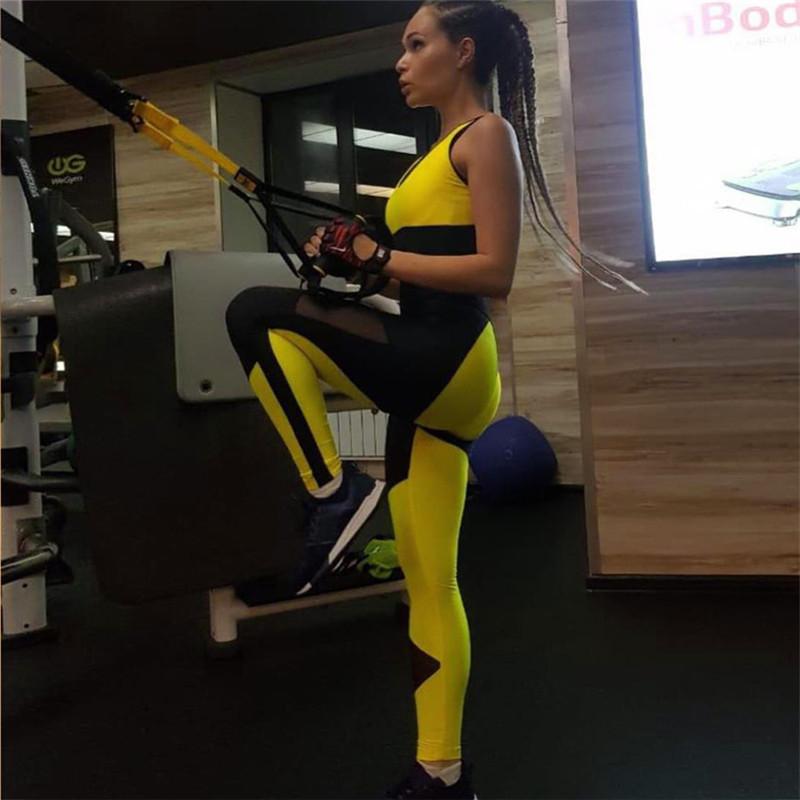 Sexy Black Fitness Suit Yoga Set Long Sleeve Gym 2020 Women Sportswear Tight Leggings Running Jumpsuit Tracksuit Workout Clothes, Yellow
Sexy Black Fitness Suit Yoga Set Long Sleeve Gym 2020 Women Sportswear Tight Leggings Running Jumpsuit Tracksuit Workout Clothes, Yellow