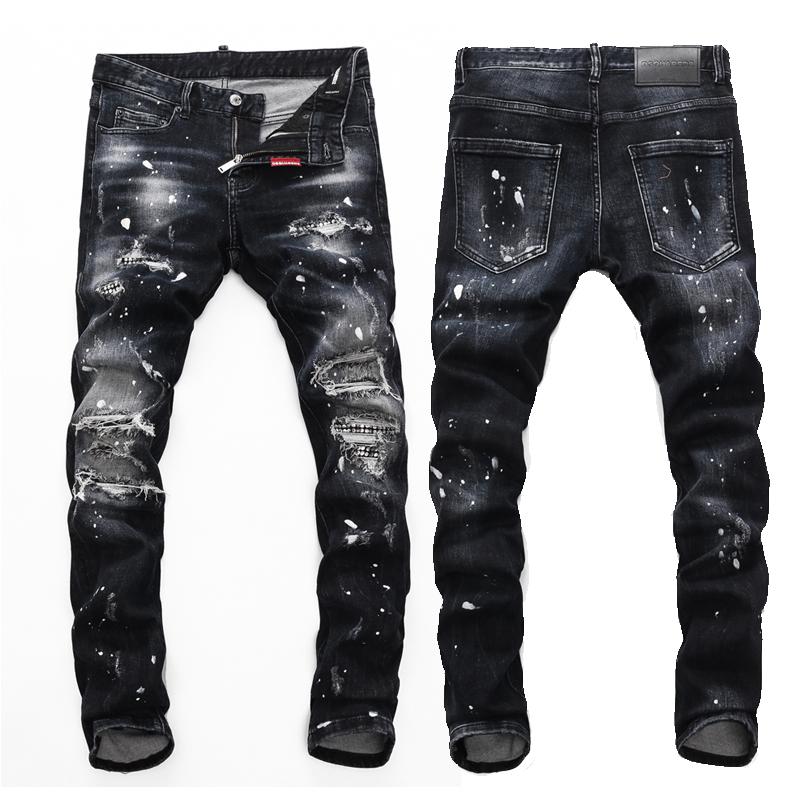 Men's Jeans European Nightclub Style Brand Black Italy Luxury Men Denim Trousers Patchwork Slim Letter Pencil Pants For, 8235
Men's Jeans European Nightclub Style Brand Black Italy Luxury Men Denim Trousers Patchwork Slim Letter Pencil Pants For, 8235