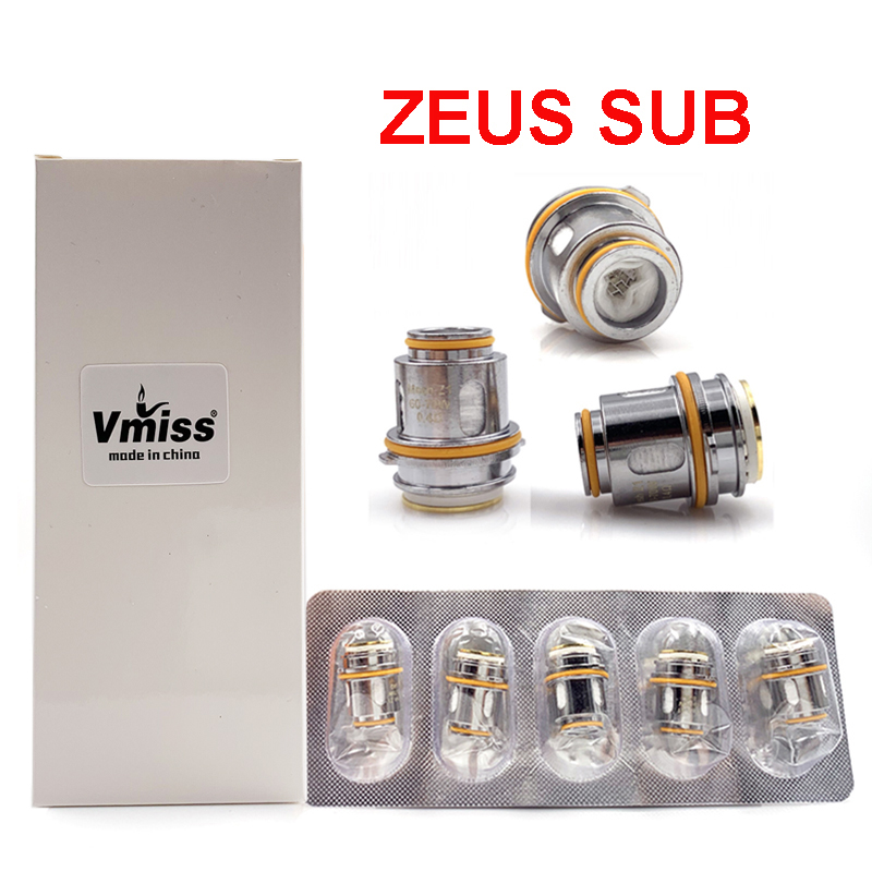 Zeus Sub Ohm Coil Mesh Coil KA1 Z1 0.4ohm Z2 0.2ohm Replacement Coils Head for GeekVape Zeus Sub Ohm Vape Atomizer
Zeus Sub Ohm Coil Mesh Coil KA1 Z1 0.4ohm Z2 0.2ohm Replacement Coils Head for GeekVape Zeus Sub Ohm Vape Atomizer