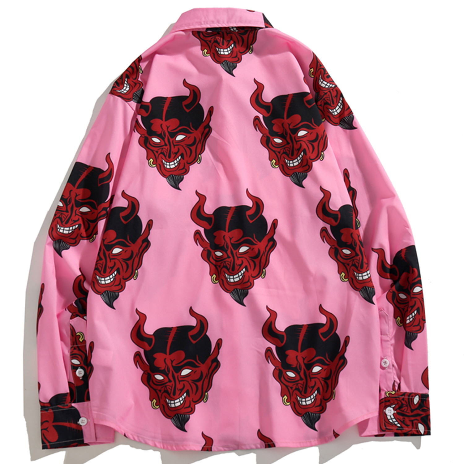 2021 New Aelfric Eden Devil Print Men's Harajuku Street Famous Hip Hop Plain Cotton Oversized Long Sleeve Shirt Pink Top Mpzv
2021 New Aelfric Eden Devil Print Men's Harajuku Street Famous Hip Hop Plain Cotton Oversized Long Sleeve Shirt Pink Top Mpzv