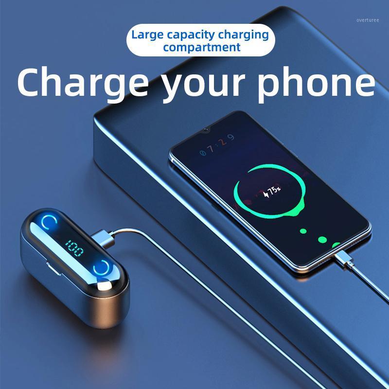 F9 TWS Bluetooth 5.0 Wireless 9D Hifi Stereo Earbuds Waterproof Mini Earphones Music Headsets LED Display1, Red
F9 TWS Bluetooth 5.0 Wireless 9D Hifi Stereo Earbuds Waterproof Mini Earphones Music Headsets LED Display1, Red