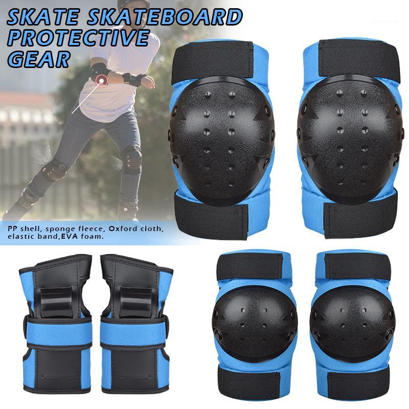 High Kids Adults Knee and Elbow Pads with Wrist Guards Protective Gear Set Skateboard Protective Gear 6pcs Set DOG881, Blue
High Kids Adults Knee and Elbow Pads with Wrist Guards Protective Gear Set Skateboard Protective Gear 6pcs Set DOG881, Blue