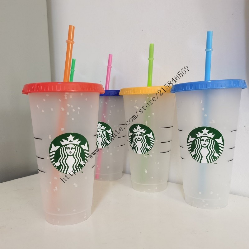 5pcs/1set 24OZ Tumblers Plastic Drinking Juice Cup With Lip And Straw Magic Coffee Mug Costom Starbucks snow plastic cup, Minimun 5price
5pcs/1set 24OZ Tumblers Plastic Drinking Juice Cup With Lip And Straw Magic Coffee Mug Costom Starbucks snow plastic cup, Minimun 5price