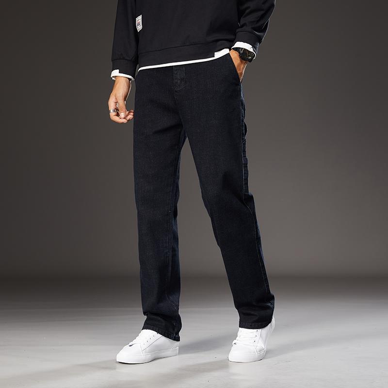 2021 Spring New Classic Style Men Pure Black Stretch Jeans Fashion Casual Loose Denim Pants Male Brand Plus Size Cowboy Trousers
2021 Spring New Classic Style Men Pure Black Stretch Jeans Fashion Casual Loose Denim Pants Male Brand Plus Size Cowboy Trousers