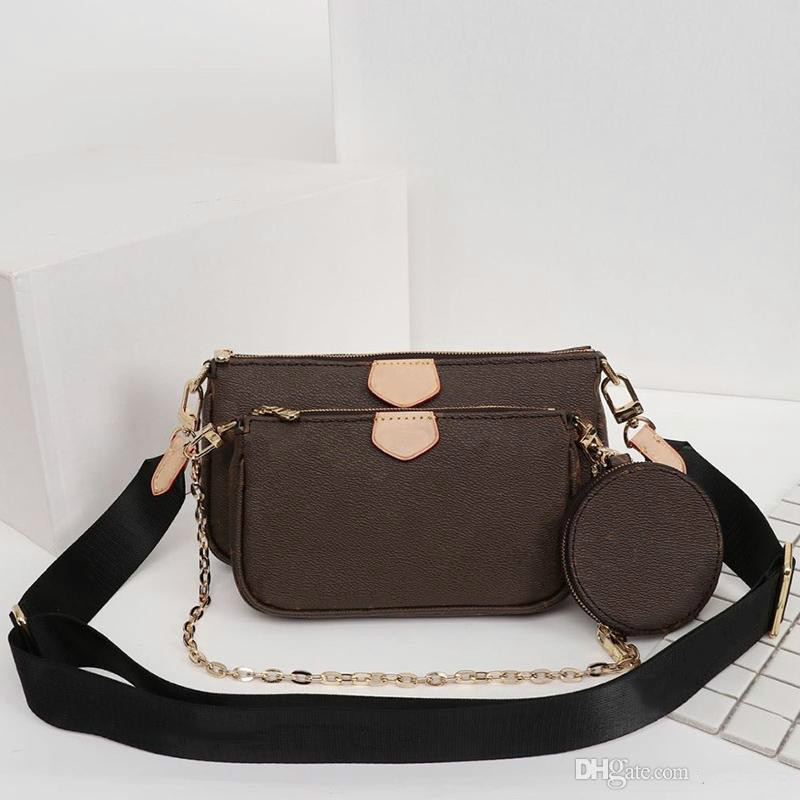 Classic Three-Piece Designer Bags Printing Flowers 3 in 1 Chain Bag Lady Real Leather Wallet Strap Crossbody Shoulder Messenger Coin Purse, As picture 3
Classic Three-Piece Designer Bags Printing Flowers 3 in 1 Chain Bag Lady Real Leather Wallet Strap Crossbody Shoulder Messenger Coin Purse, As picture 3