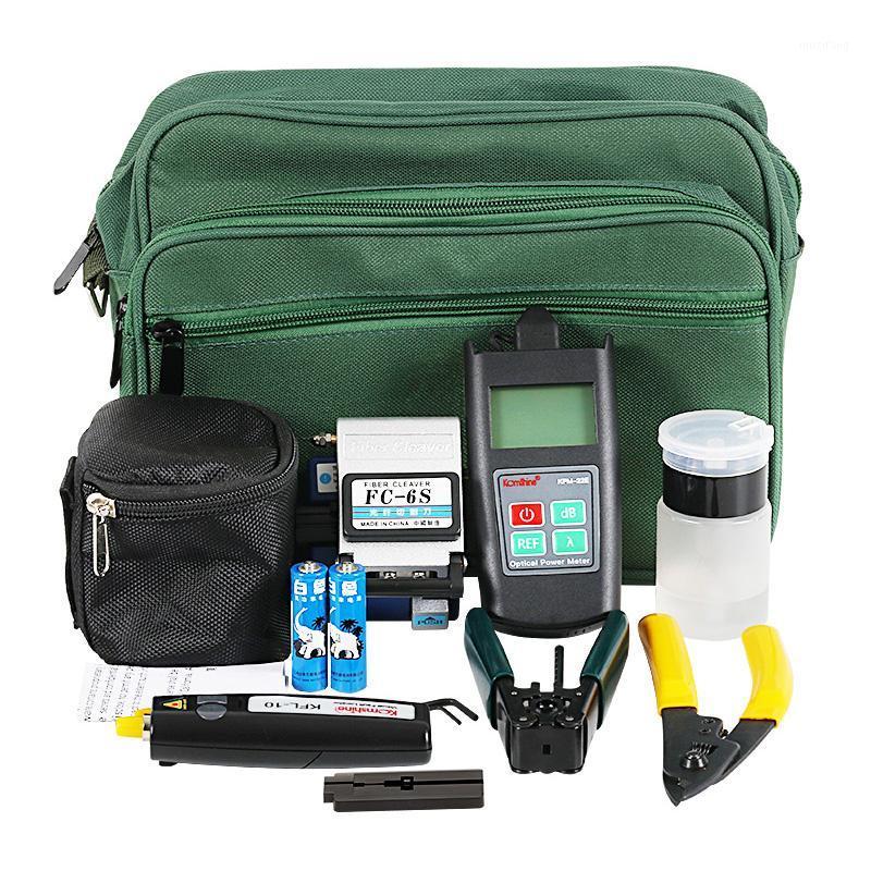 10 pcs Fiber Optic FTTH Tool Kit with Power meter VFL FC-6S Fiber Cleaver Wire stripper CFS 2 Miller cold junction tool sets1
10 pcs Fiber Optic FTTH Tool Kit with Power meter VFL FC-6S Fiber Cleaver Wire stripper CFS 2 Miller cold junction tool sets1